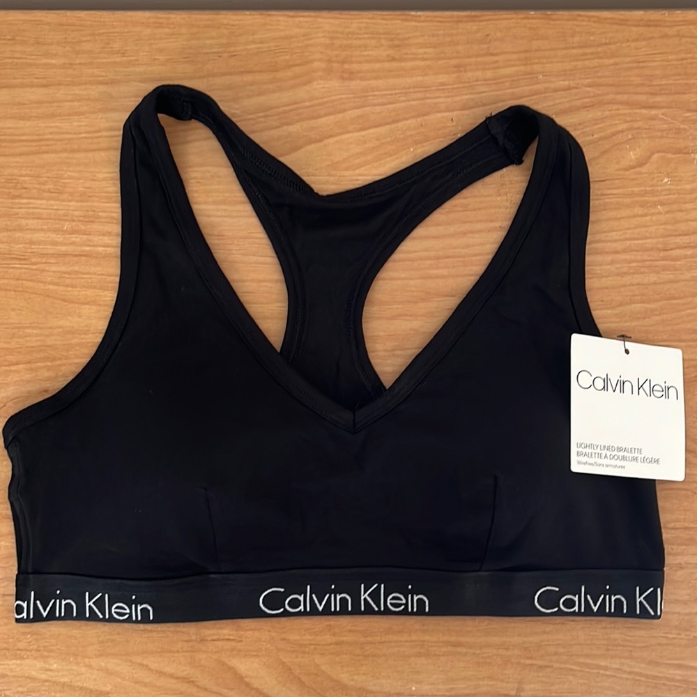 CALVIN KLEIN Black Bralette